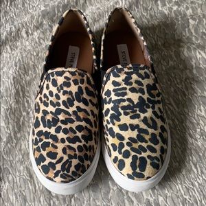 Steve Madden leopard Slip On Sneakers